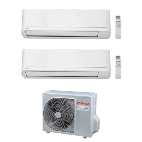 Climatizzatore Toshiba Seiya Smart Wifi dual split 10000+13000 10+13 Btu RAS-2M14G3AVG-E inverter R32 A+++