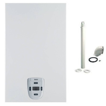 Scaldabagno scaldino a gas Baxi Acquaprojet 11 Fi GL +NH Blue a camera stagna Low Nox ErP Gpl