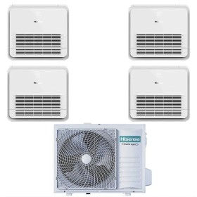 Condizionatore con inverter quadri split Console Hisense AKT 9000+9000+12000+12000 Btu R32 in A++ 5AMW105U4RQC