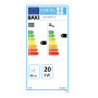 Caldaia a condensazione Baxi Luna Compact 28 KW ErP a metano o gpl
