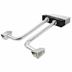 Kit Completo Plenum Coibentato a 2 Zone Per Condizionatore Canalizzato