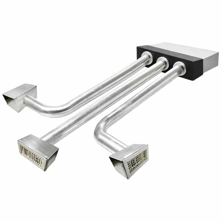 Kit Completo Plenum Coibentato a 3 Zone Per Condizionatore Canalizzato