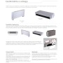 Clivet Fan Coil Ventilconvettore termoconvettore a pavimento o soffitto inverter CFFAC 8 R3 5,35 kw