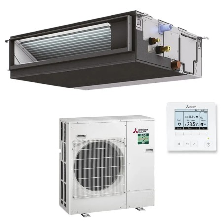 Climatizzatore canalizzabile Mitsubishi inverter media prevalenza 18000 btu PEAD-M50JA2  R32 A++