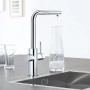 Miscelatore Grohe Blue Home Wifi per lavello con doccetta estraibile e sistema filtrante acqua 31539000