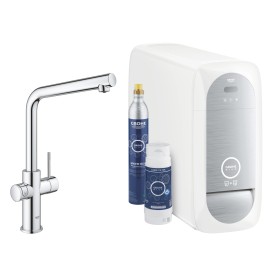Miscelatore monocomando Grohe Blue Home Wifi per lavello con sistema filtrante dell'acqua 31454001