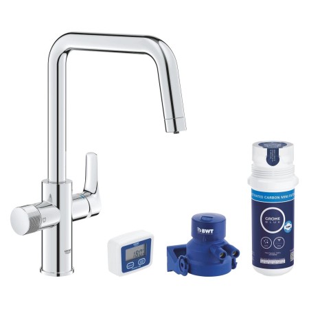 Miscelatore monocomando Grohe Blue Pure Start con sistema di filtraggio dell'acqua 30596000