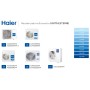 Climatizzatore Haier Canalizzabile Slim Bassa Prevalenza trial split 9000+9000+9000 Btu inverter R32 A++ 4U75S2SR5FA