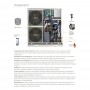 Pompa di calore Baxi Auriga 16T monoblocco inverter trifase da 16 kW in R32