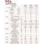 Climatizzatore canalizzabile monosplit  TCL 18000 btu inverter Wifi A++ R32 MN18DW2