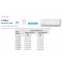 Climatizzatore dual split Daikin Perfera FTXM-R 9000+12000 btu 2MXM40A con wifi in A+++ R32