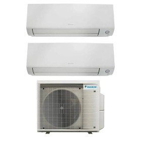 Condizionatore dual split Daikin Perfera all seasons 5000+12000 btu WiFi inverter A+++ gas R32 2MXM68A 