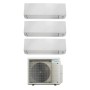 Condizionatore trial split Daikin Perfera all seasons 5000+5000+5000 btu WiFi inverter A+++ gas R32 3MXM52A