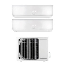 Climatizzatore Ecowall Argo WiFi dual split da 9000+9000 btu con inverter in R32 A++