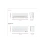 Climatizzatore Mitsubishi AP wifi dual split con inverter da 9000+9000 in r32 MXZ-2F53VF A+++
