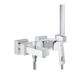 Miscelatore monocomando vasca-doccia Grohe Eurocube 23141000 cromato set doccia