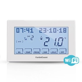 Cronotermostato settimanale Fantini Cosmi CH180 WiFi touchscreen