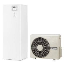 Pompa di calore Hitachi Yutaki-S COMBI R32 11 kW con accumulo ACS da 220 Lt monofase